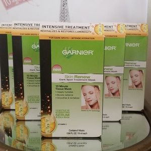 6 boxes of Garnier Skin Renew Tissue Mask